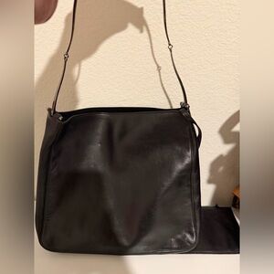 vintage Gucci x Tom Ford black leather horsebit hobo shoulder bag